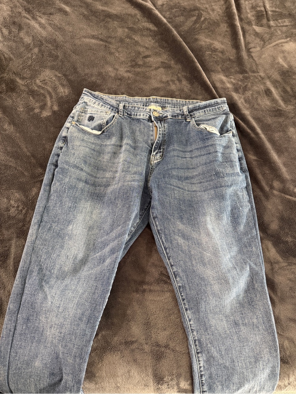 YoungLA #610 Blue Washed Jeans